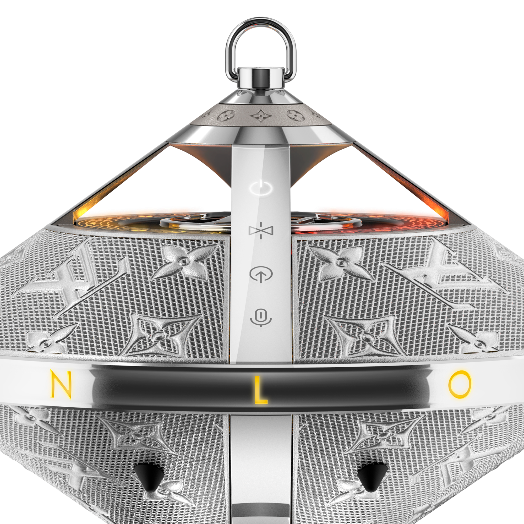 Louis Vuitton Horizon Light Up Speaker Silver - Luxury Silver